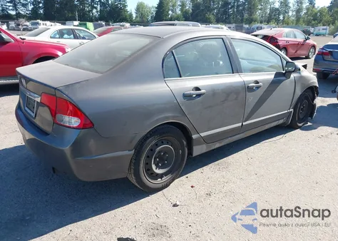 2011 Honda Civic Lx из США, поврежденный, VIN 2HGFA1F54BH503725